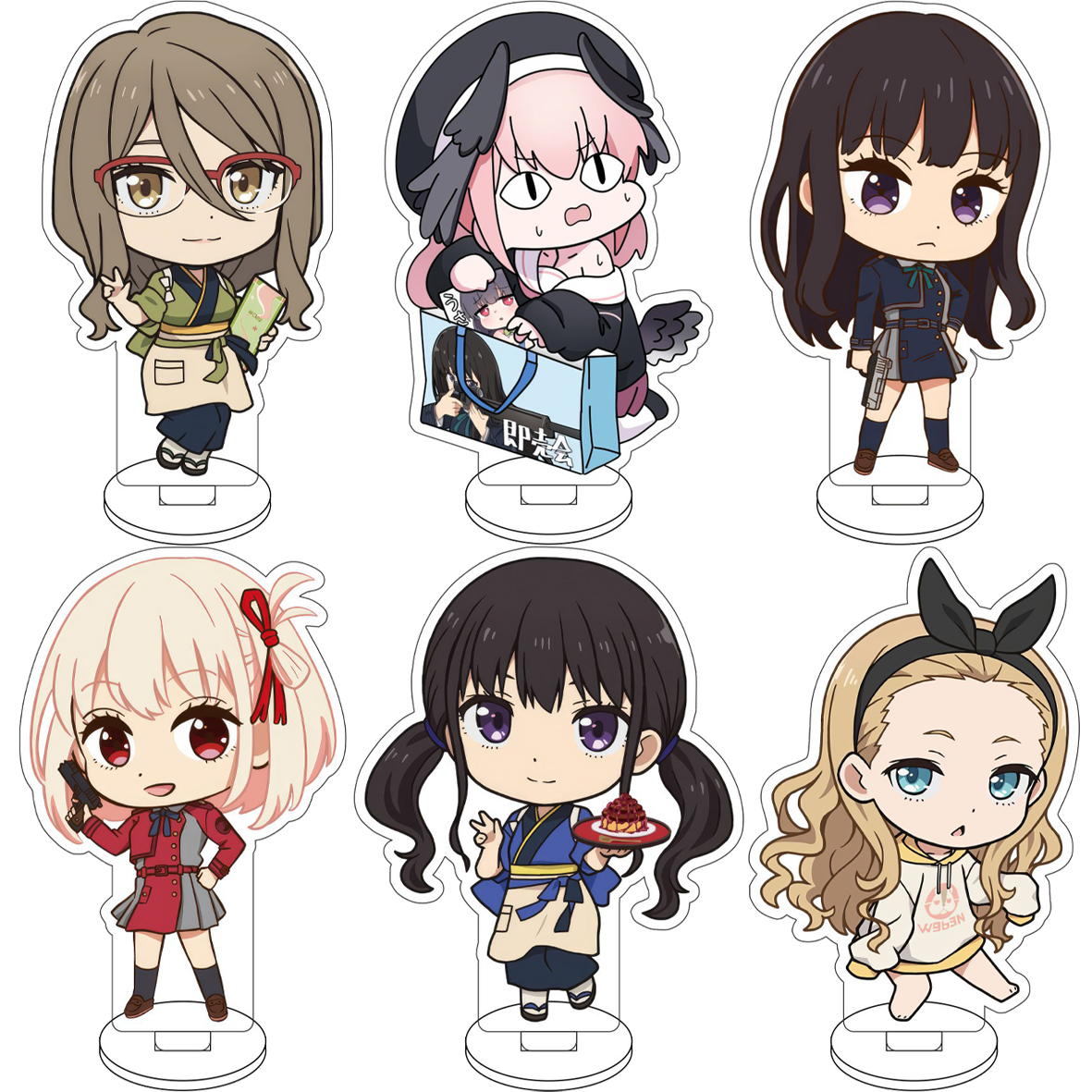 Cute Anime Merchandise - 10CM Anime ‌Lycoris Recoil‌ Cos Inoue