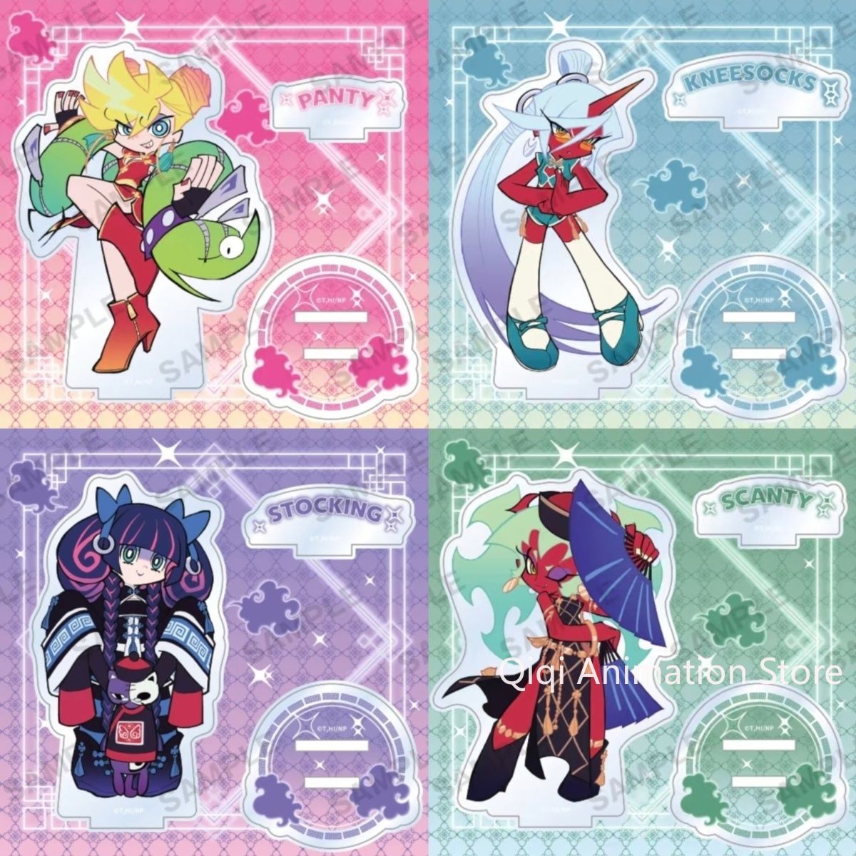 Cute Anime Merchandise - Panty & Stocking with Garterbelt Anime