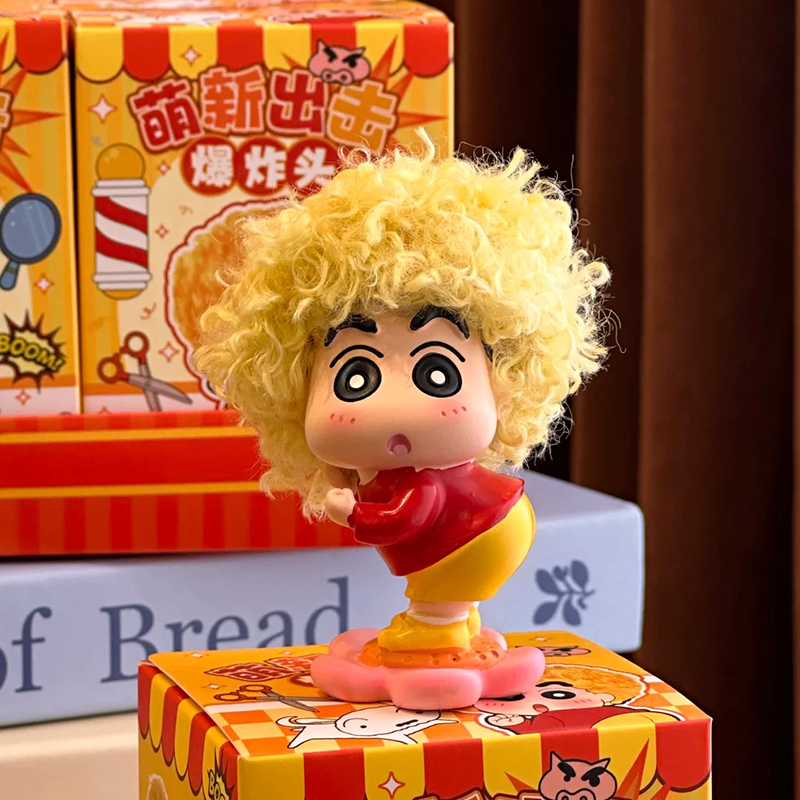 Newbie Attack Afro Crayon Shin - огляд і ціна Anime Merchandise Men