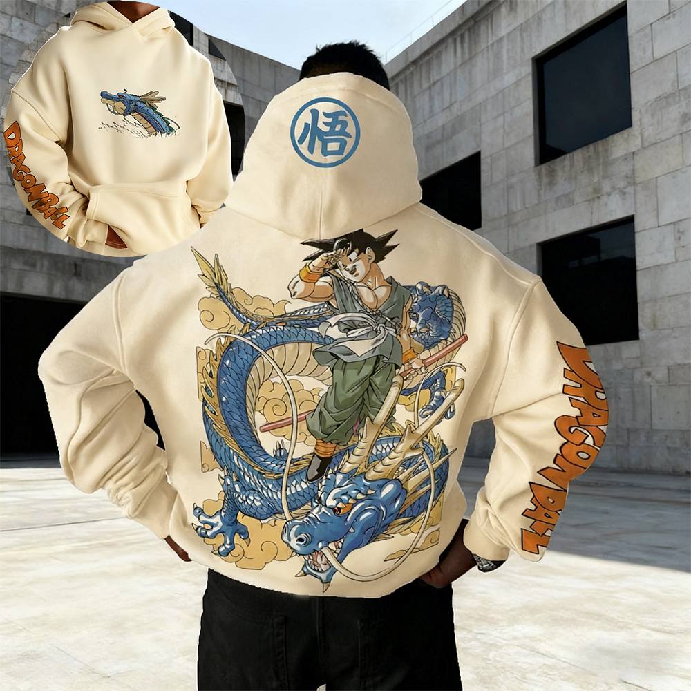 Dragon Ball Anime Goku Khaki H - огляд і ціна Anime Merch Hoodie