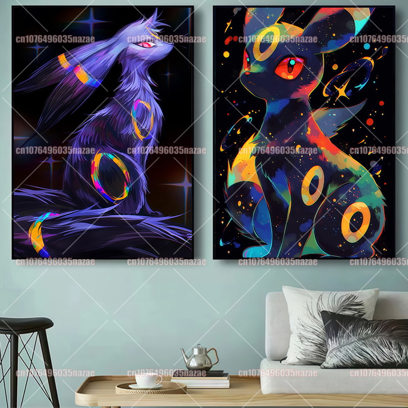 Anime Pokemon Canvas Painting  - огляд і ціна Anime Poster Print