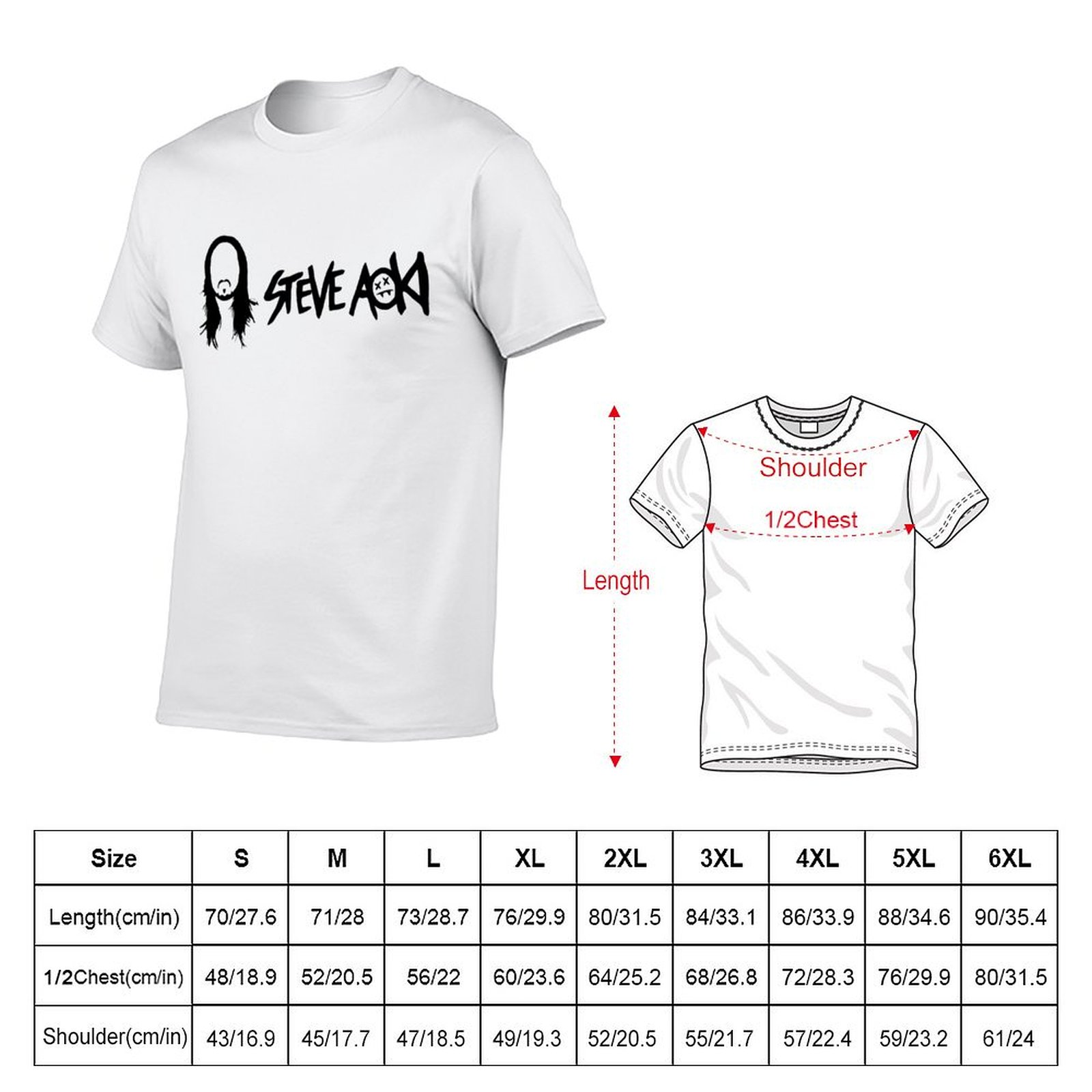 Best seller steve aoki logo me - огляд і ціна Anime Merchandise T-Shirts