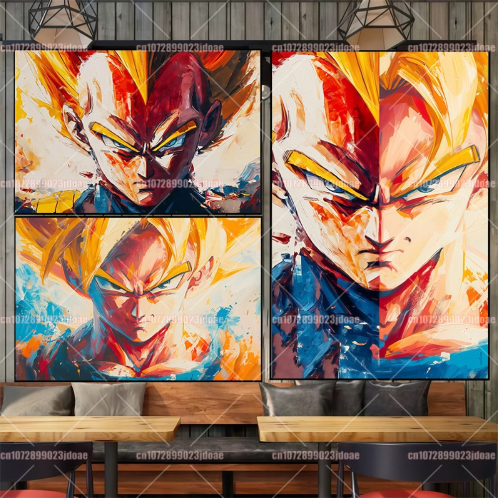 Dragon Ball Anime Wall Art - V - огляд і ціна Anime Poster Print