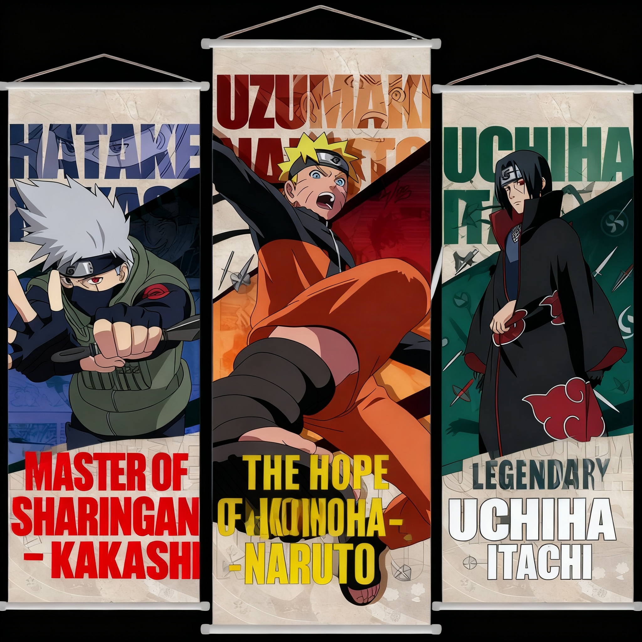 Naruto Anime Wall Hanging Scro - огляд і ціна Anime Merchandise In Japan