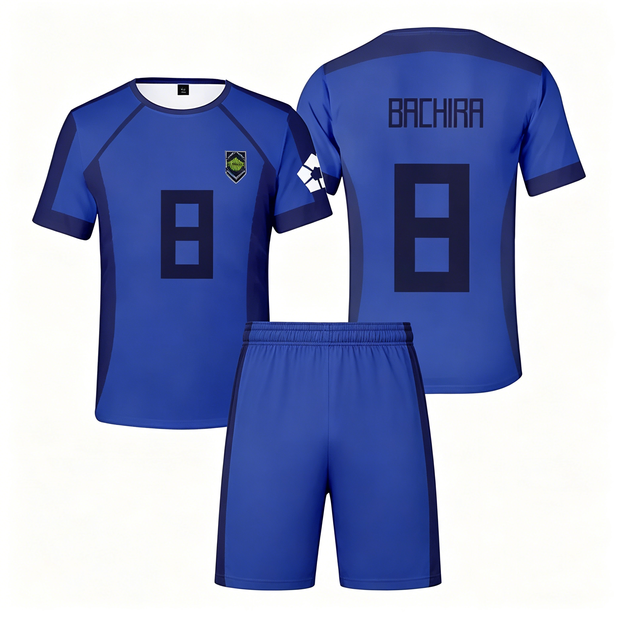New Anime Blue Lock Short Slee - огляд і ціна Anime Merchandise Men