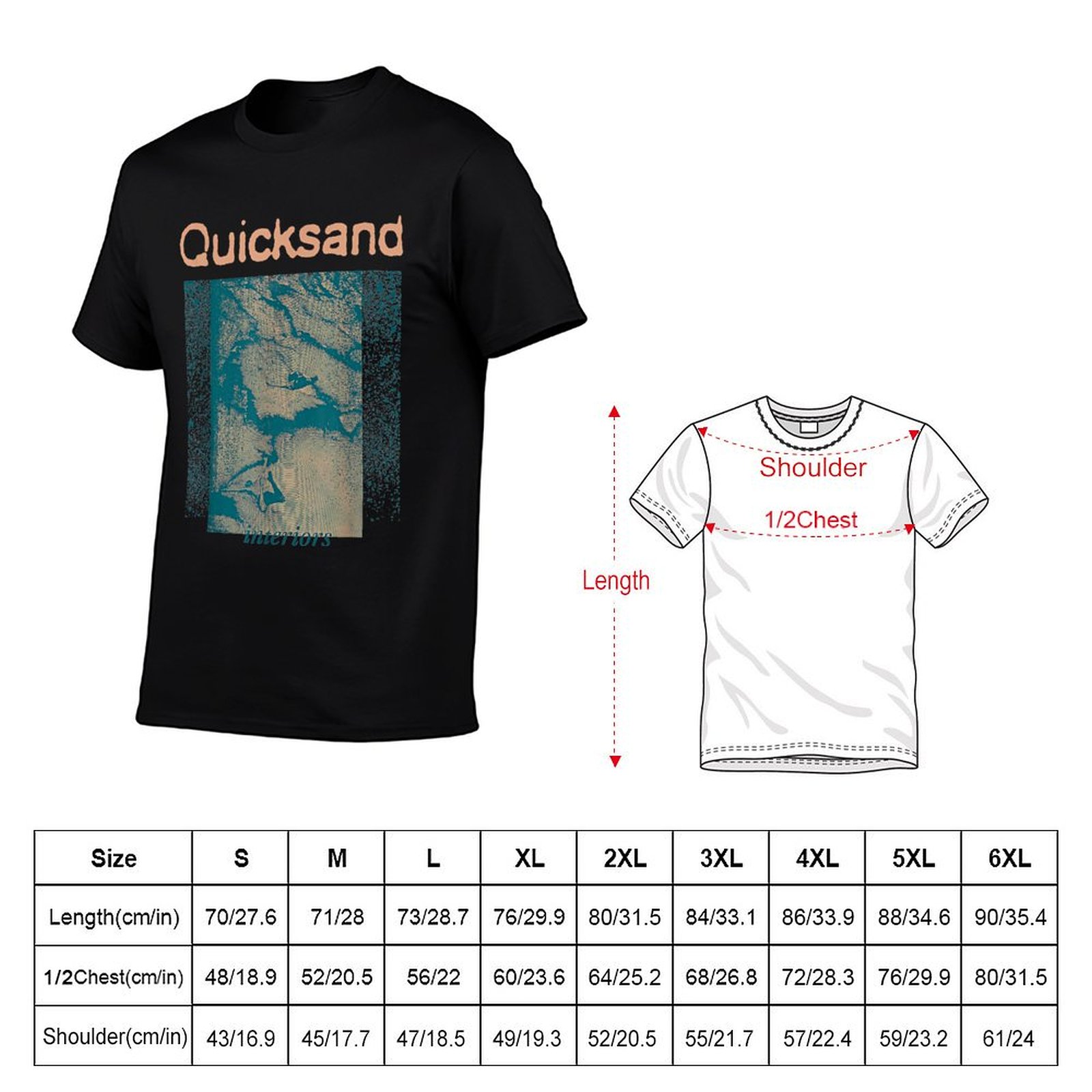 Quicksand - Interiors - Offici - огляд і ціна Anime Merchandise T-Shirts