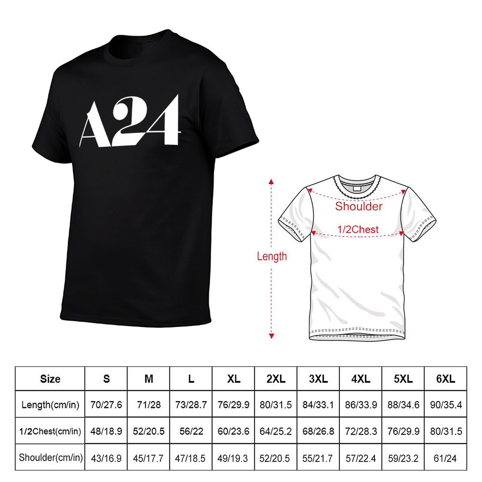 A24 logo Merchandise T-Shirt f - огляд і ціна Anime Merchandise T-Shirts