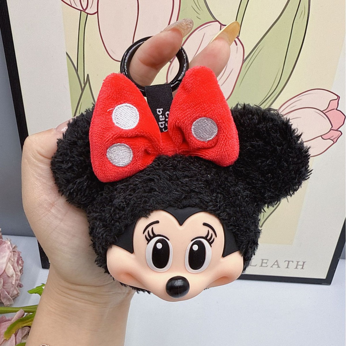 Mickey Minnie Plush Doll Keych - огляд і ціна Cute Anime Merchandise