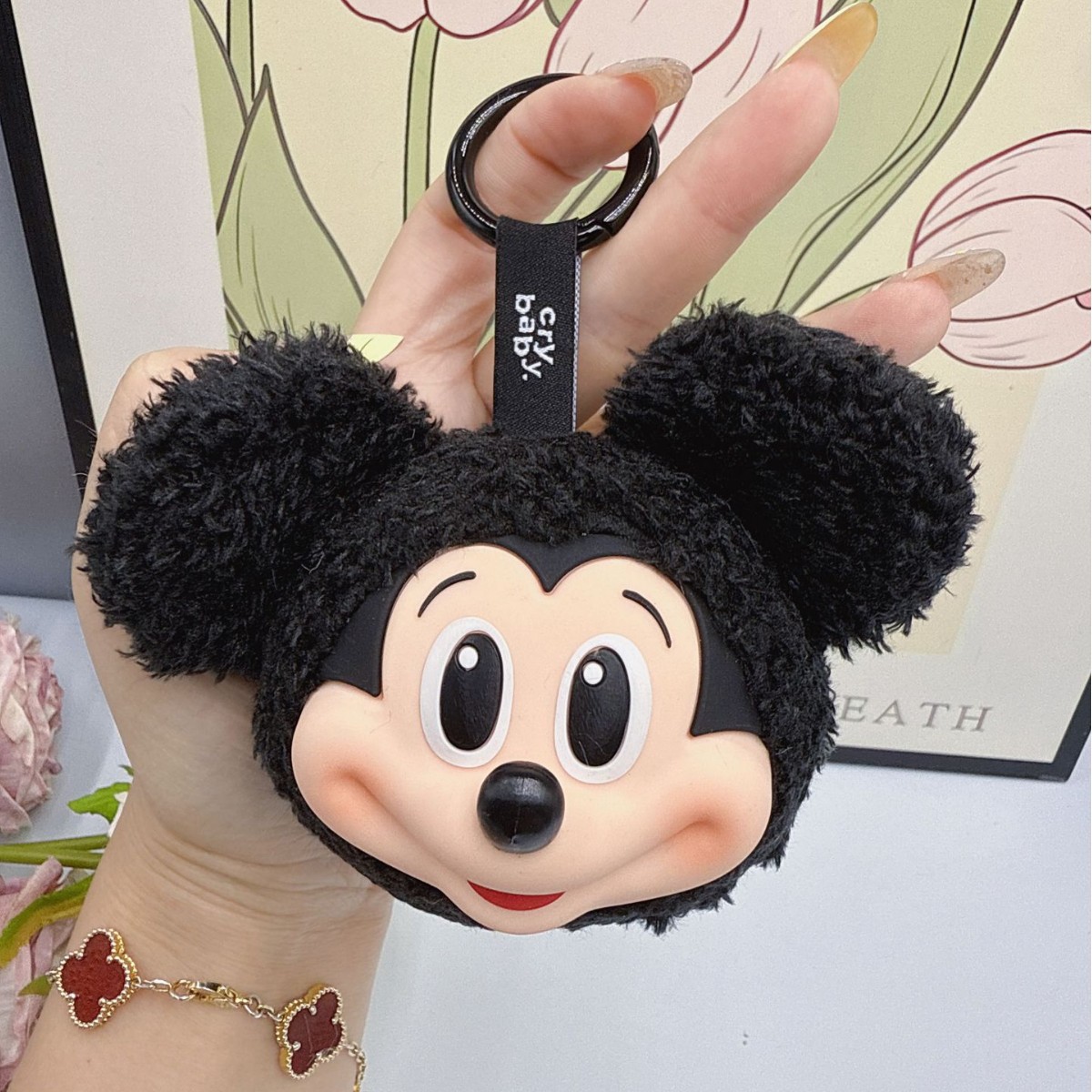 Mickey Minnie Plush Doll Keych - огляд і ціна Cute Anime Merchandise