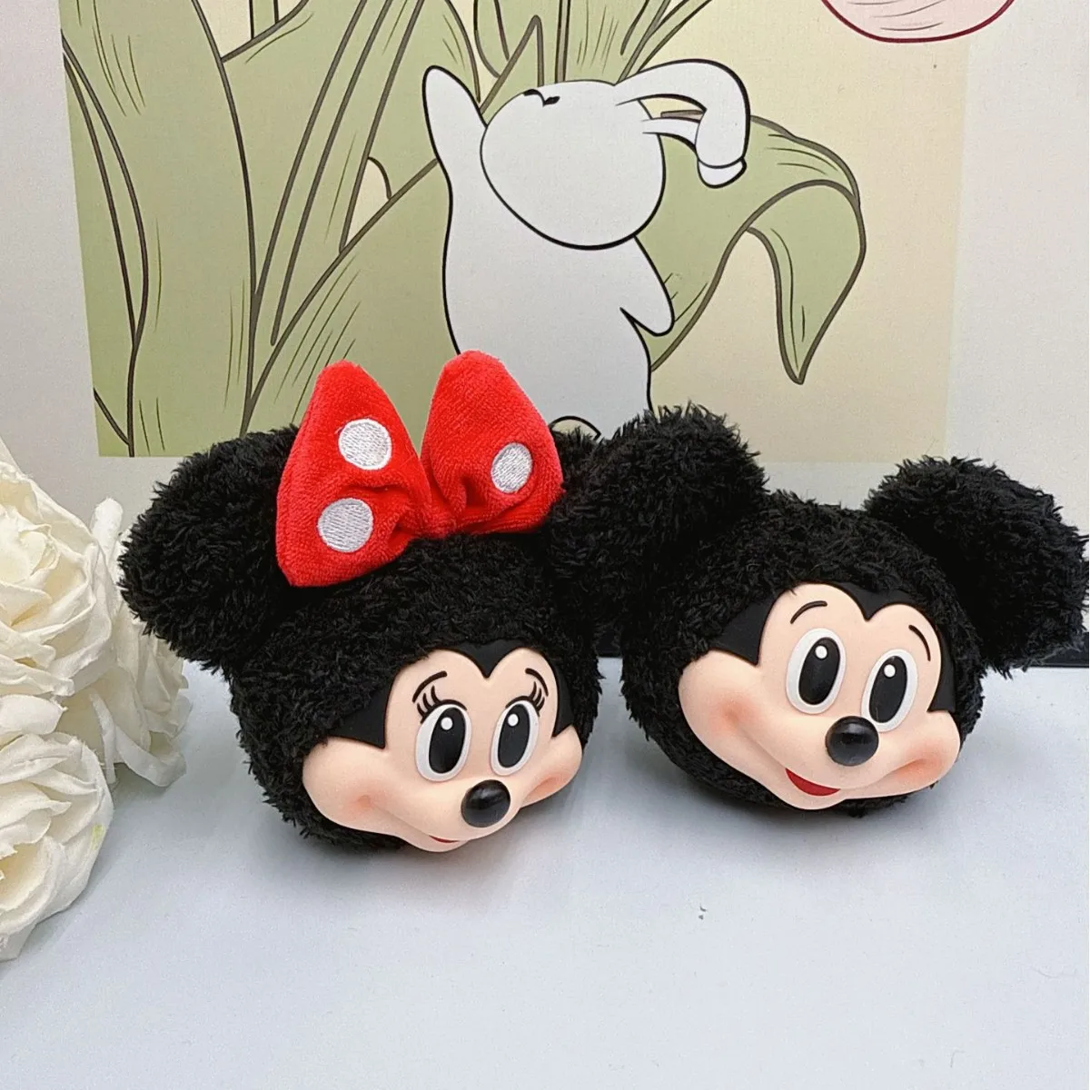 Mickey Minnie Plush Doll Keych - огляд і ціна Cute Anime Merchandise
