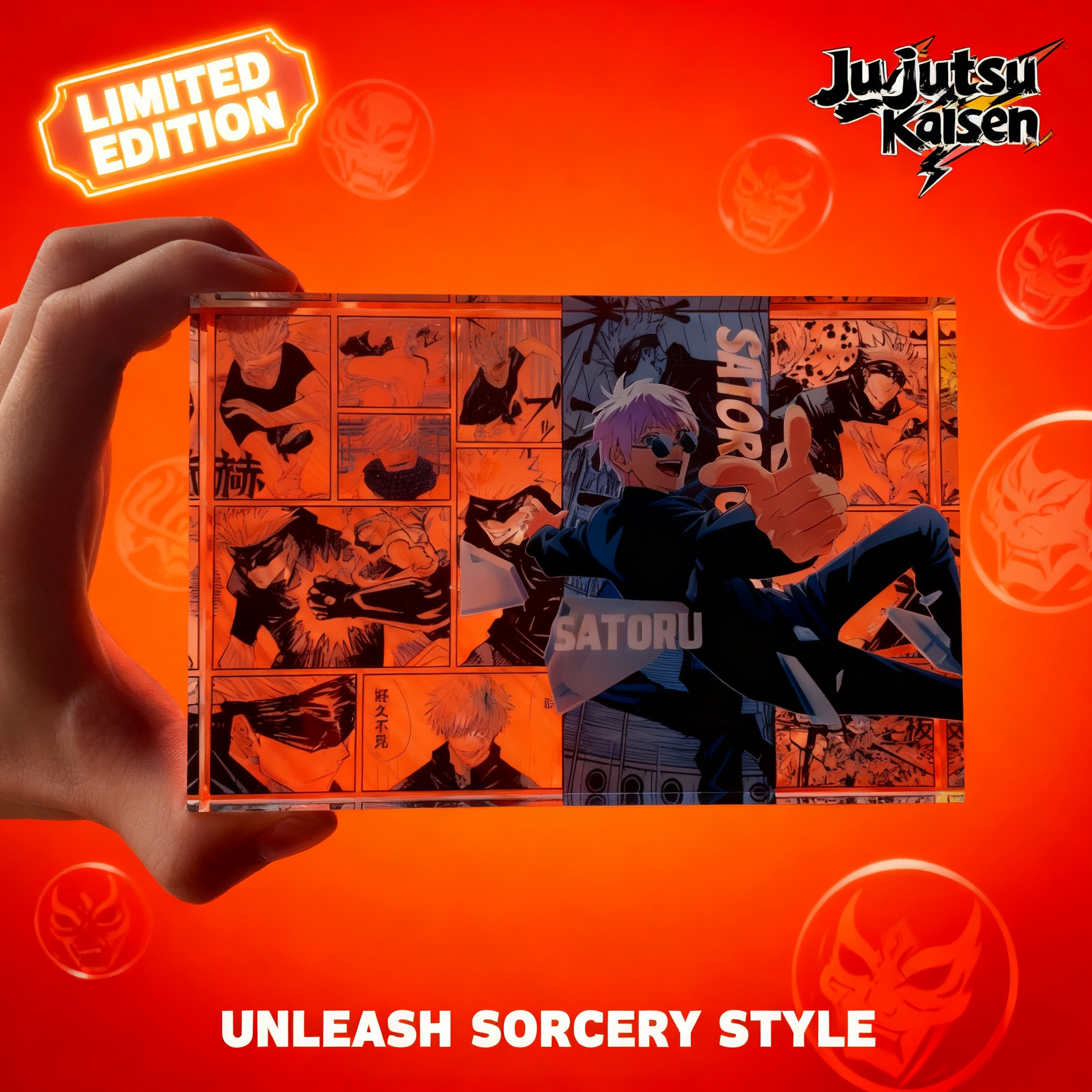 Jujutsu Kaisen Acrylic Stand F - огляд і ціна Gojo Anime Merchandise