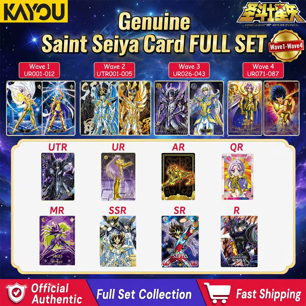 Genuine Kayou Saint Seiya Card - огляд і ціна R/Anime Merchandise