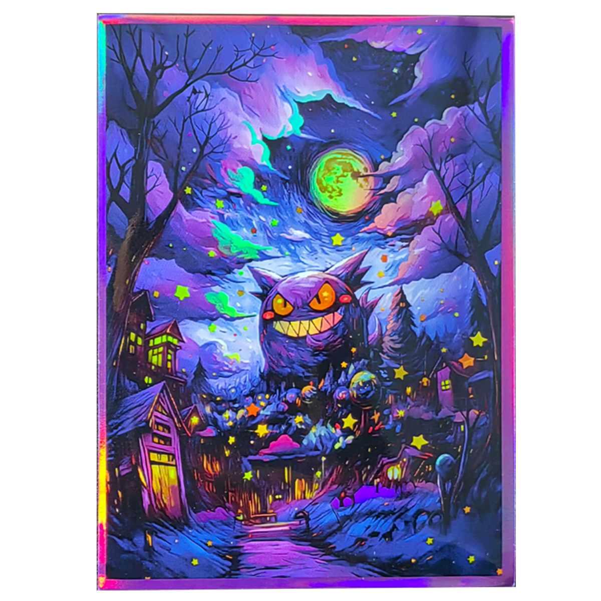 60PCS 66x91mm Pokemon Gengar H - огляд і ціна Collector Card Sleeve