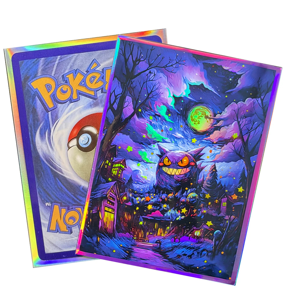 60PCS 66x91mm Pokemon Gengar H - огляд і ціна Collector Card Sleeve
