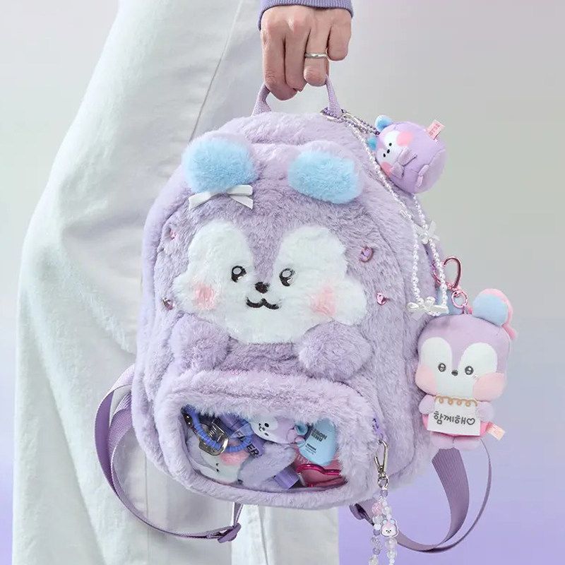 BT21 cartoon cute plush doll b - огляд і ціна Original Anime Merchandise