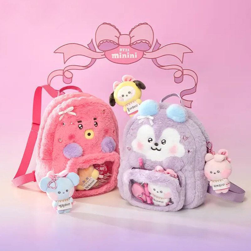 BT21 cartoon cute plush doll b - огляд і ціна Original Anime Merchandise
