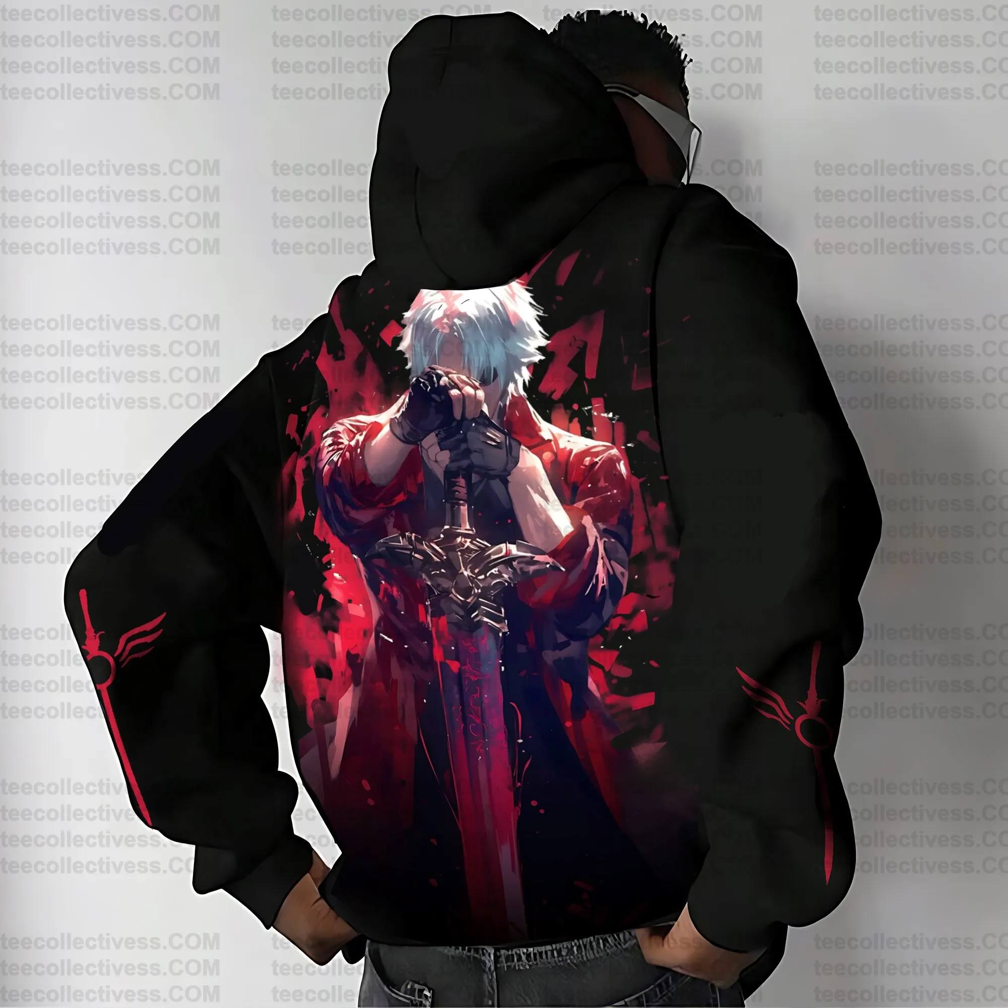 Devil May Cry 5 Hoodie Set Bla - огляд і ціна Anime Merch Hoodie