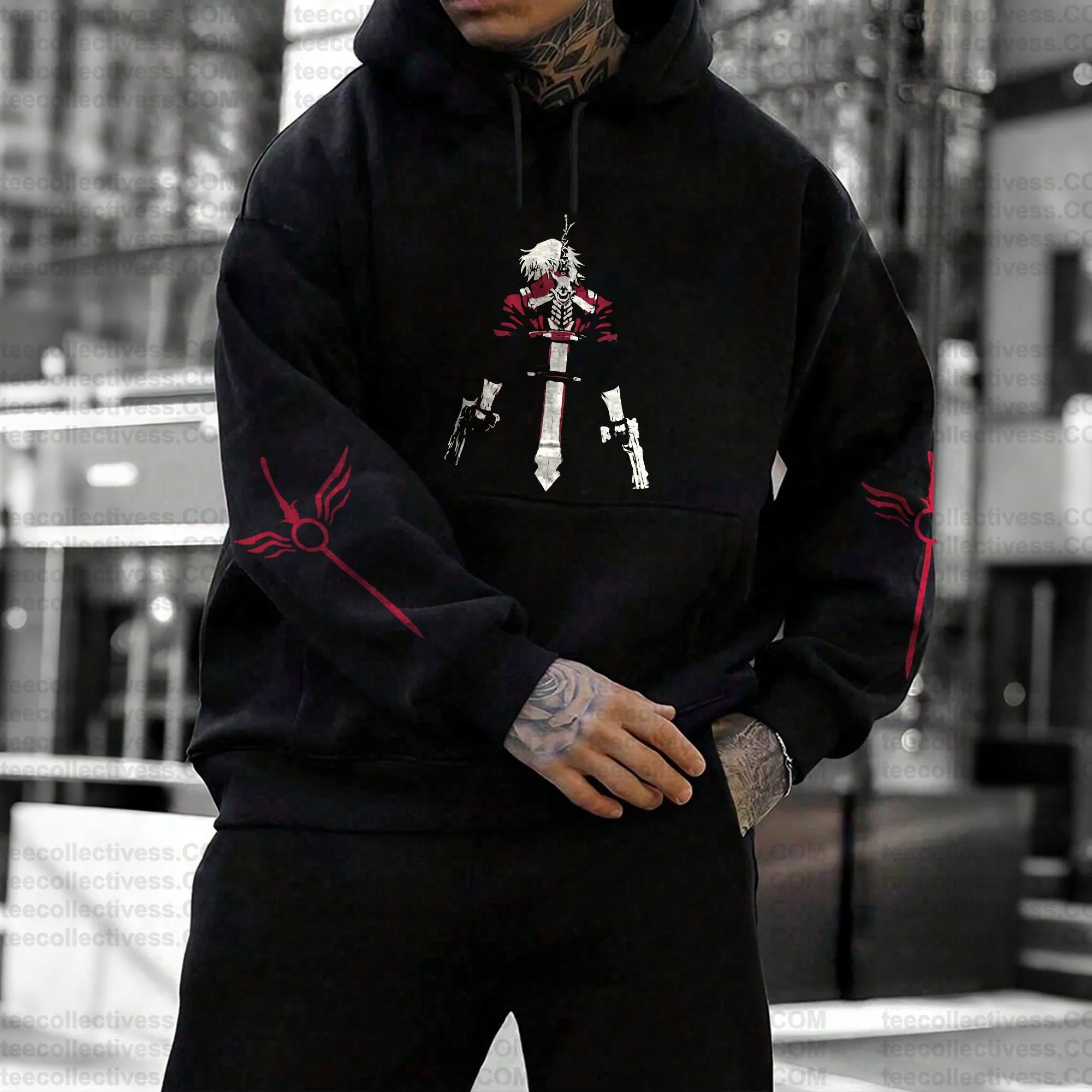 Devil May Cry 5 Hoodie Set Bla - огляд і ціна Anime Merch Hoodie