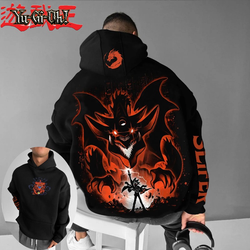 2025 Yu Gi Oh Character Obelis - огляд і ціна Anime Merch Hoodie