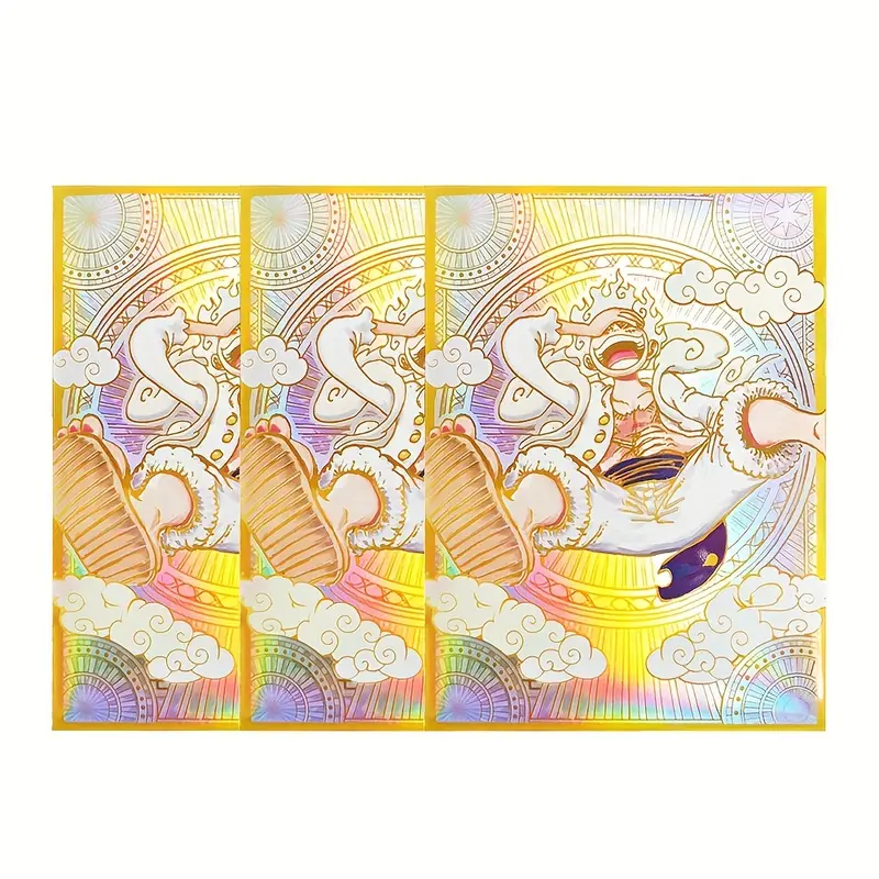 60PCS OPCG Luffy Foil Anime Ca - огляд і ціна Collector Card Sleeve