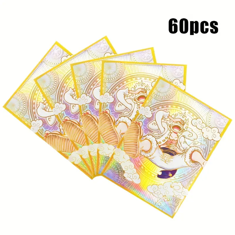60PCS OPCG Luffy Foil Anime Ca - огляд і ціна Collector Card Sleeve