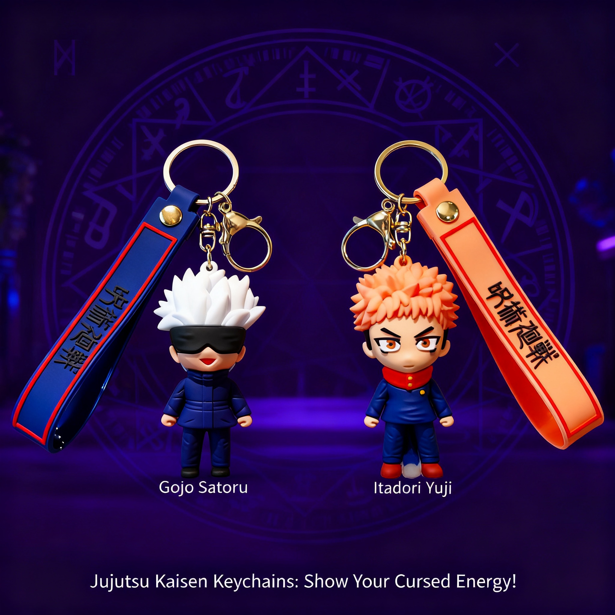 Jujutsu Kaisen Anime Keychain  - огляд і ціна Gojo Anime Merchandise