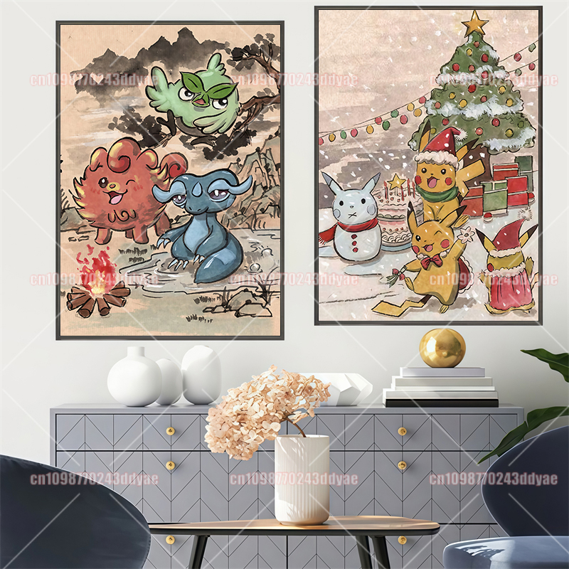 Classic Anime Pokemon Greninja - огляд і ціна Anime Poster Print