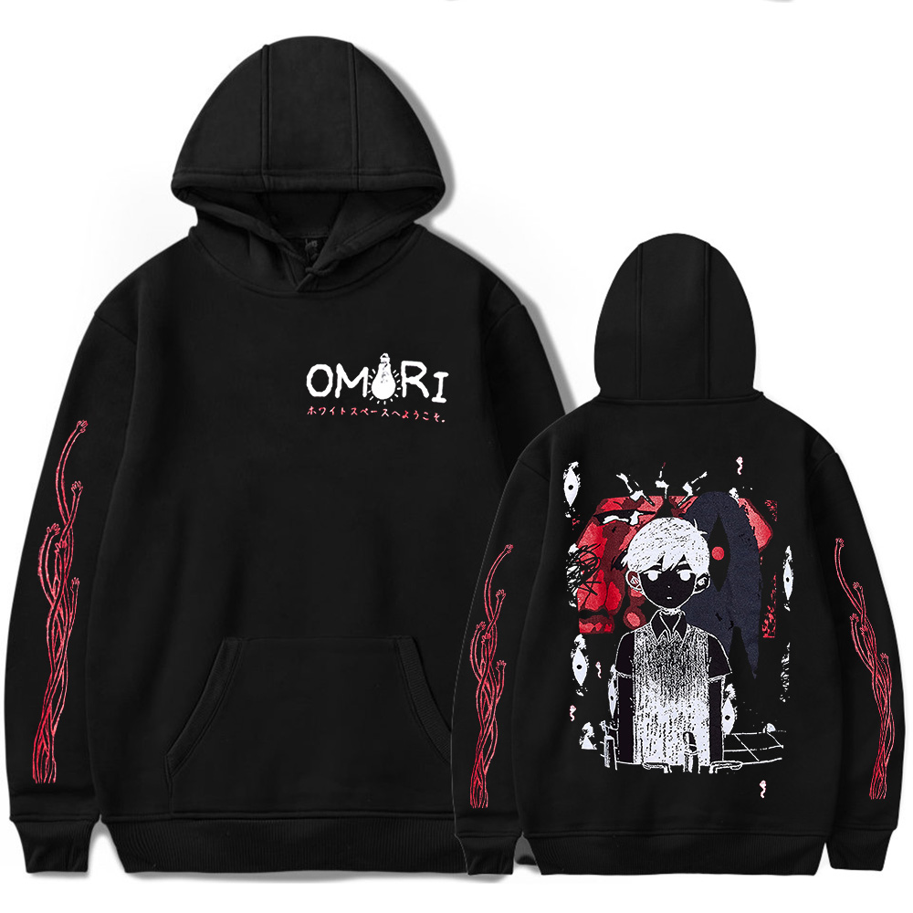 2023 Omori Red Space Hoodie Me - огляд і ціна Anime Merch Hoodie