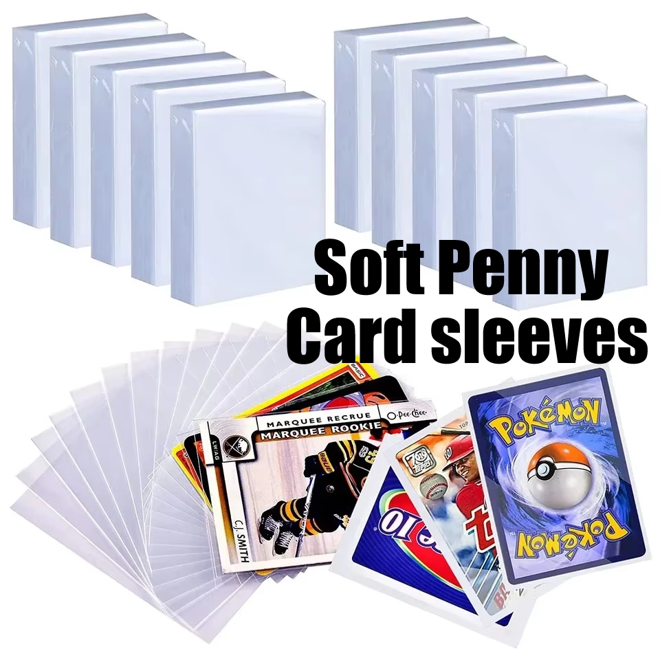 100-600pcs Card Sleeves Hard S - огляд і ціна Collector Card Sleeve