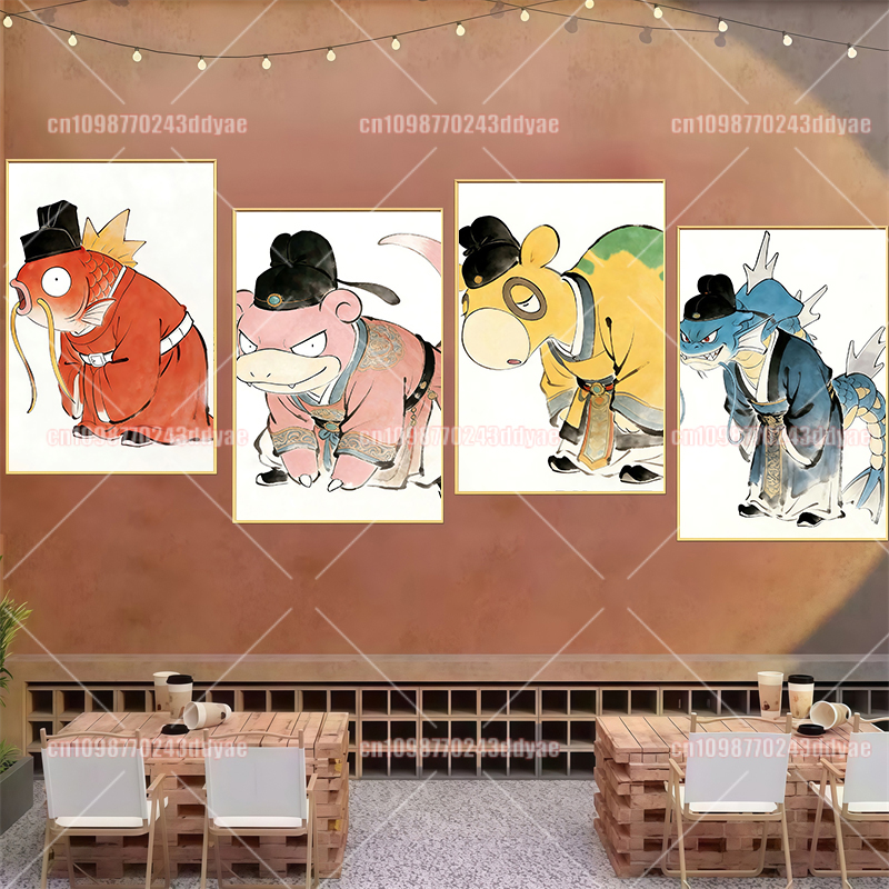 Pokemon Ink Antique Poster Gen - огляд і ціна Anime Poster Print