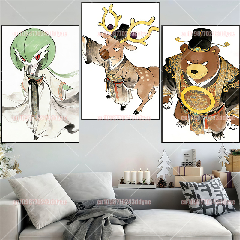 Pokemon Ink Antique Poster Gen - огляд і ціна Anime Poster Print