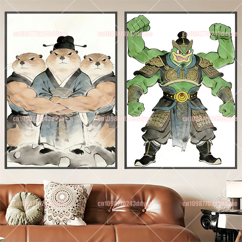 Pokemon Ink Antique Poster Gen - огляд і ціна Anime Poster Print