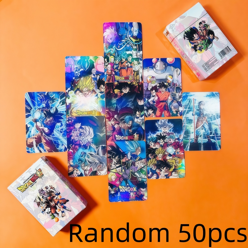 50pcs Dragon Ball holographic  - огляд і ціна Anime Merchandise In Japan