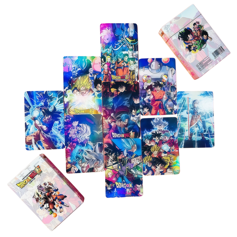 50pcs Dragon Ball holographic  - огляд і ціна Anime Merchandise In Japan