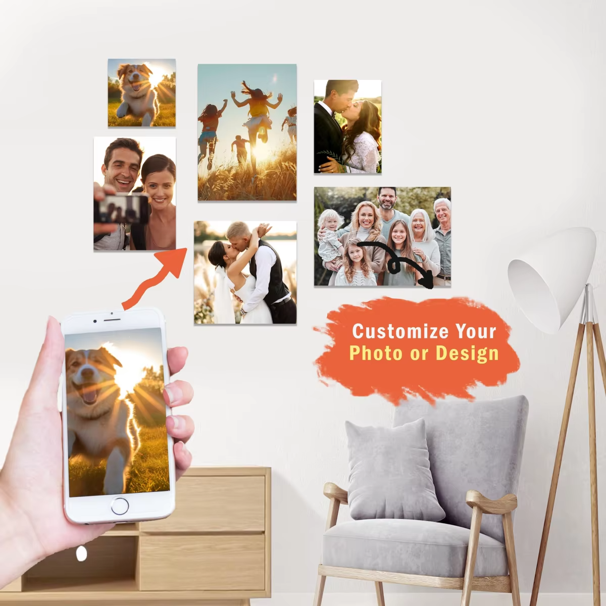 Personalized Custom Canvas Pri - огляд і ціна Anime Poster Print